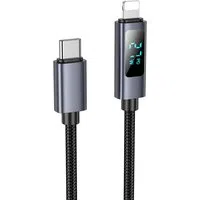 Cavo Dati e Ricarica USB-C - Lightning HOCO Display X112, 27W, 1m, Nero — 3