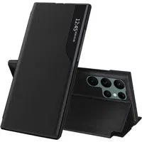 Custodia per Samsung Galaxy S22 Ultra 5G S908, Techsuit, eFold, Nera — 3