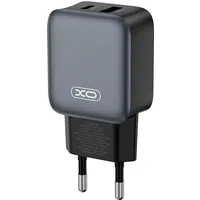Caricabatterie da Rete con Cavo Lightning XO Design L154, 20W, 3A, 1 x USB-A - 1 x USB-C, Nero — 3