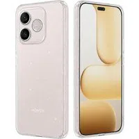 Custodia per Honor 600 Lite, Techsuit, SparkleSkin, Trasparente — 3