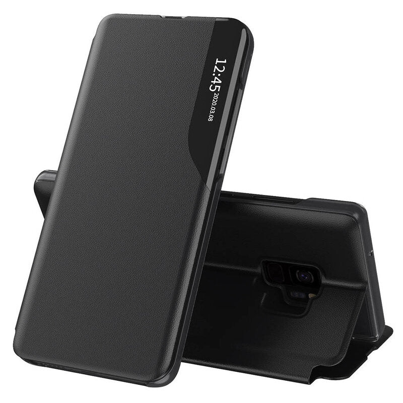 Techsuit Custodia per Samsung Galaxy S9 G960, Techsuit, eFold, Nera