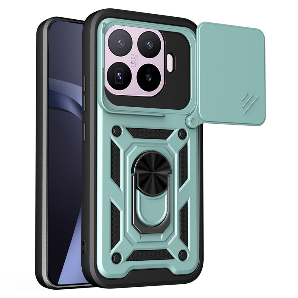 Techsuit Custodia per Xiaomi 17T Pro, Techsuit, CamShield, Verde