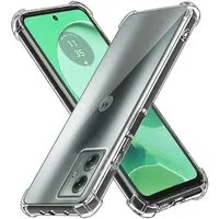 Custodia per Motorola Moto G54, Techsuit, Shockproof Clear, Trasparente — 3