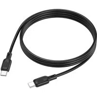Cavo Dati e Ricarica USB-C - USB-C Borofone BX113 Lenny, 60W, 1m, Nero — 3