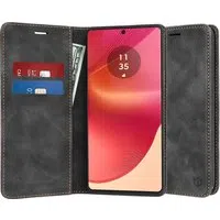 Custodia per Motorola Edge 50 Fusion, Techsuit, Confy, Nera — 3