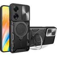 Custodia per Oppo A98, Techsuit, CamGuard Pro, Nera — 3