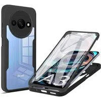 Custodia per Xiaomi Redmi A3x / A3, Techsuit, ColorVerse 360, Nera — 3