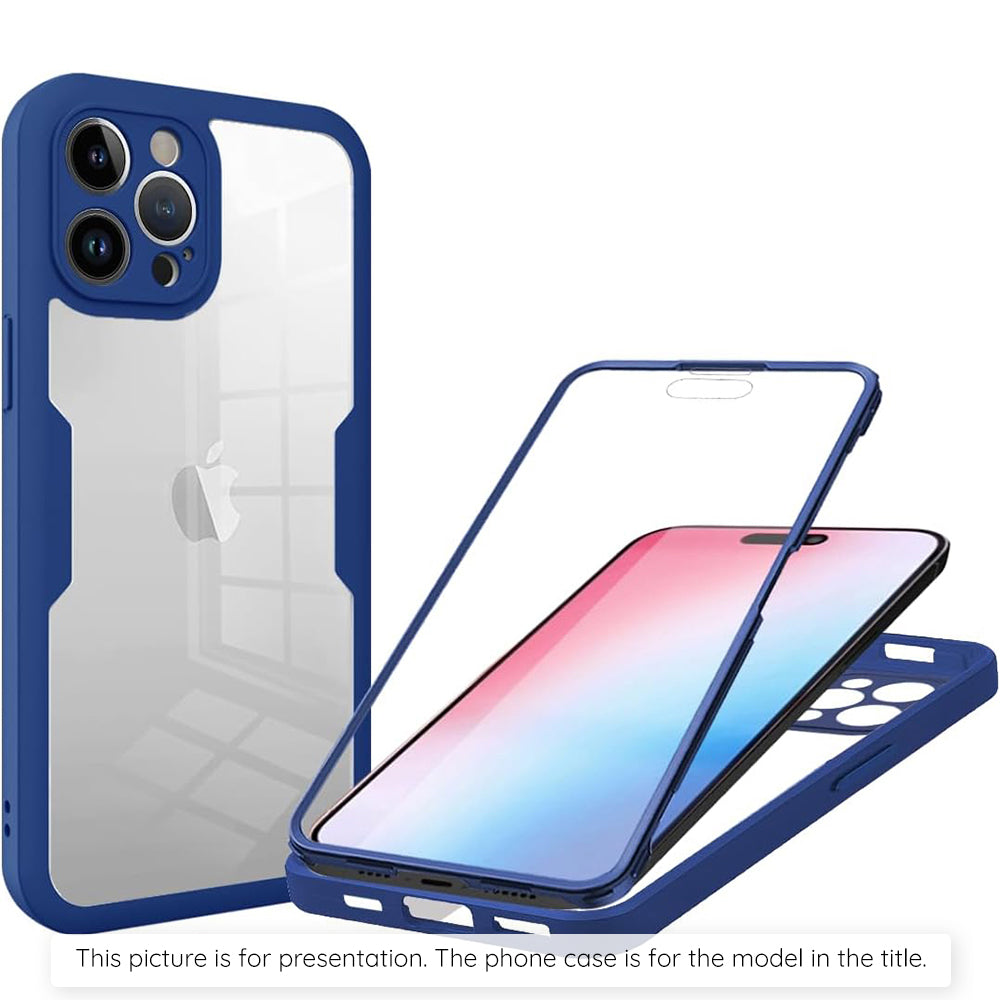 Custodia per Xiaomi Redmi 15C 5G / 15C 4G, Techsuit, ColorVerse 360, Blu