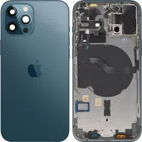 Copertura Batteria Apple iPhone 12 Pro, Con Scocca Centrale, Blu (Pacific Blue), Swap Premium — 3