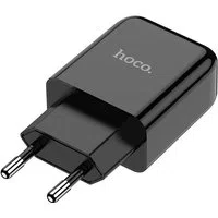 Caricatore da rete HOCO N2, 10W, 2A, 1 x USB-A, Nero — 3