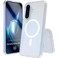 Custodia MagSafe per Samsung Galaxy A36 A366, 3MK, Armor MagCase, Trasparente — 3