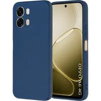 Custodia per Oppo A6 4G, Techsuit, SoftFlex, Blu Marino — 3