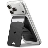Portafoglio MagSafe, Spigen, Slim Fold Tripod S314-3, Nero AFA10751 — 3