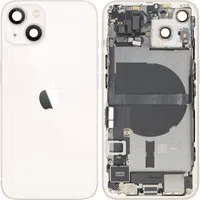 Copertura Batteria Apple iPhone 13, Con Scocca Centrale, Parti Complete, Bianco (Starlight), Swap Premium — 3