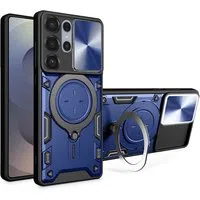 Custodia per Samsung Galaxy S25 Ultra S938, Techsuit, CamGuard Pro, Blu — 3