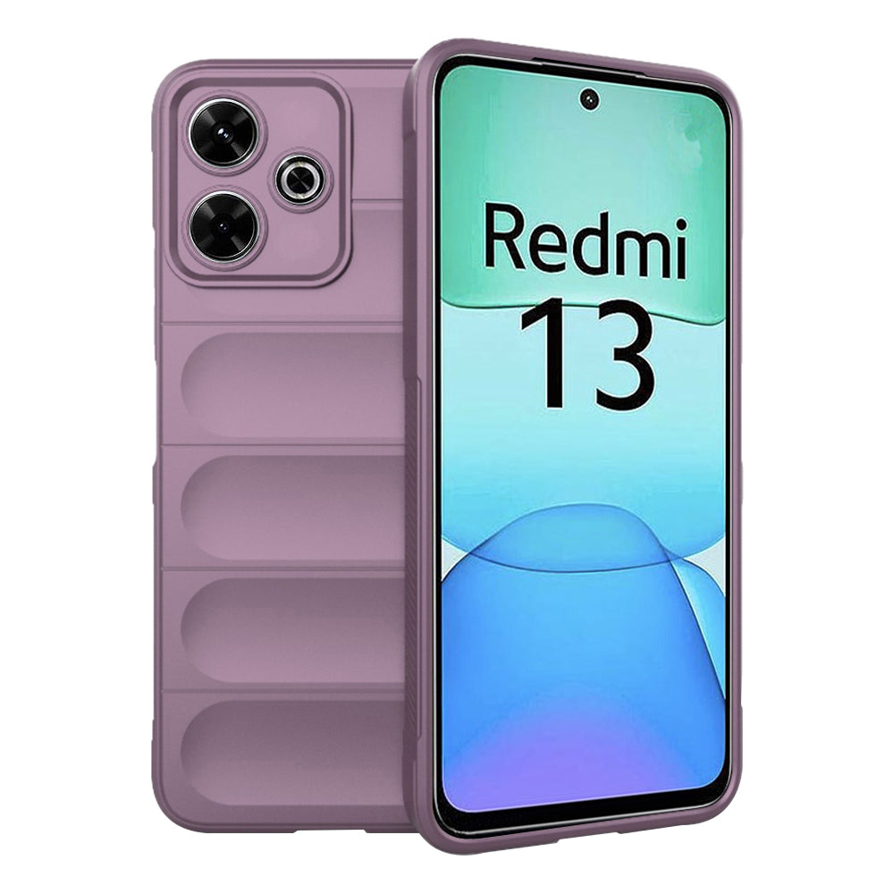 Custodia per Xiaomi Poco M6 4G / Redmi 13, Techsuit, Magic Shield, Viola