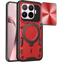 Custodia per Xiaomi 17T, Techsuit, CamGuard Pro, Rossa — 3