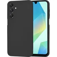 Custodia per Samsung Galaxy A16 5G A166 / A16 4G A165, Techsuit, SoftFlex, Nera — 3