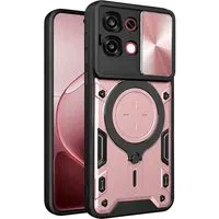 Custodia per Oppo A6 Pro 5G / A6 Pro 4G, Techsuit, CamGuard Pro, Rosa Dorato — 3