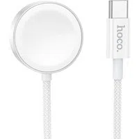 Caricabatterie Wireless HOCO CW59 per Apple Watch / Samsung Galaxy Watch Series, USB-C, Bianco — 3