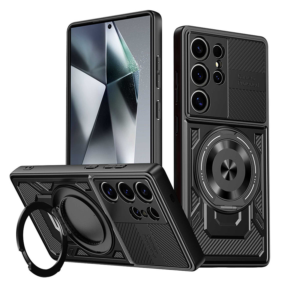 Techsuit Custodia per Xiaomi 15T Pro, Techsuit, RuggedCam, Nera