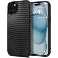 Custodia per Apple iPhone 15, Spigen, Liquid Air Matte, Nero ACS06790 — 3