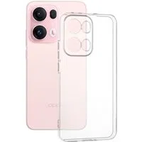 Custodia per Oppo Reno13 Pro, Techsuit, Chiara, Trasparente — 3