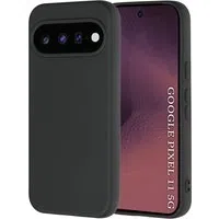 Custodia per Google Pixel 11, Techsuit, SoftFlex, Nera — 3