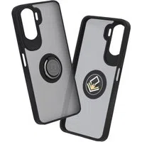 Custodia per Honor 90 Lite, Techsuit, Glinth, Nera — 3