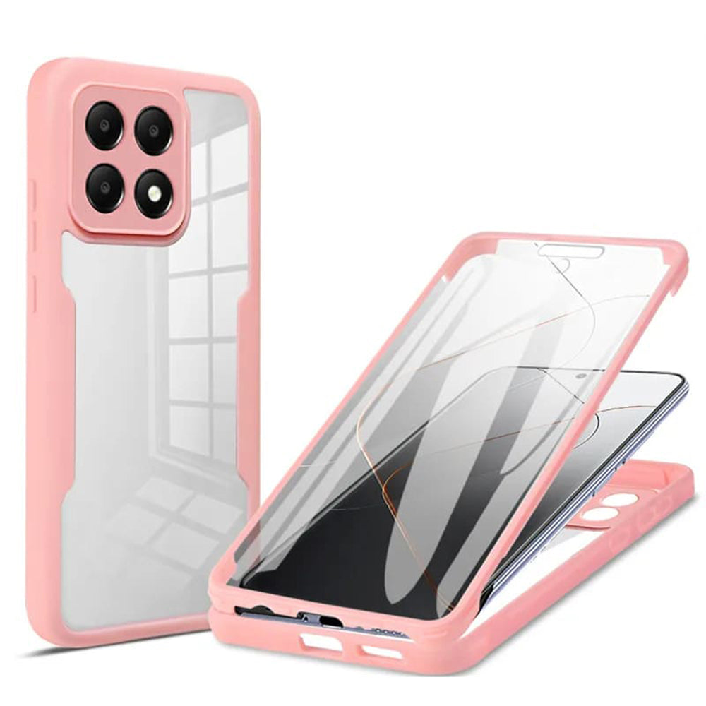 Techsuit Custodia per Xiaomi Poco F6 Pro, Techsuit, ColorVerse 360, Rosa