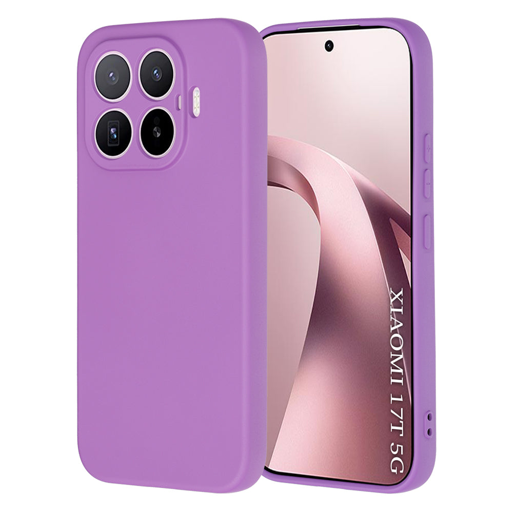 Techsuit Custodia per Xiaomi 17T, Techsuit, SoftFlex, Viola