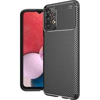 Custodia per Samsung Galaxy A13 A135, Techsuit, CarbonFiber, Nera — 3
