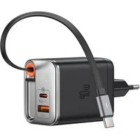 Caricabatterie Rete con Cavo USB-C McDodo CH-4281 FreeGo Display, 40W, 3A, 1 x USB-A - 1 x USB-C, Nero — 3