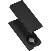 Custodia per Honor Magic8 Lite, Techsuit, Magskin Book, Nera — 3