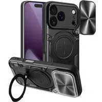 Custodia per Apple iPhone 17 Pro, Techsuit, CamGuard Pro, Nera — 3