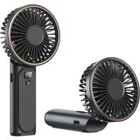 Ventilatore Portatile Techsuit M12, Nero — 3