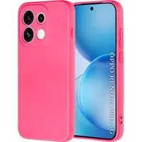 Custodia per Oppo Reno16 Pro, Techsuit, SoftFlex, Rosa Scuro — 3