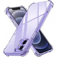 Custodia per Apple iPhone 12 mini, Techsuit, Shockproof Clear, Trasparente — 3