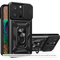 Techsuit Custodia per Samsung Galaxy Z Flip7 F766, Techsuit, CamShield, Nera — 2