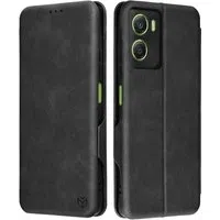 Custodia per Motorola Moto G06, Techsuit, Safe Wallet Plus, Nera — 3