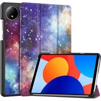 Custodia per Xiaomi Redmi Pad SE 8.7, Techsuit, FoldPro Galaxy, Multicolore — 3