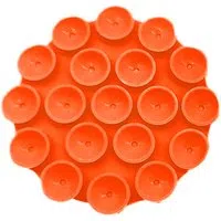 Supporto con Ventose Techsuit SO-CUP, Arancione — 3