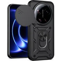 Custodia per Xiaomi 17 Ultra, Techsuit, CamShield, Nera — 3