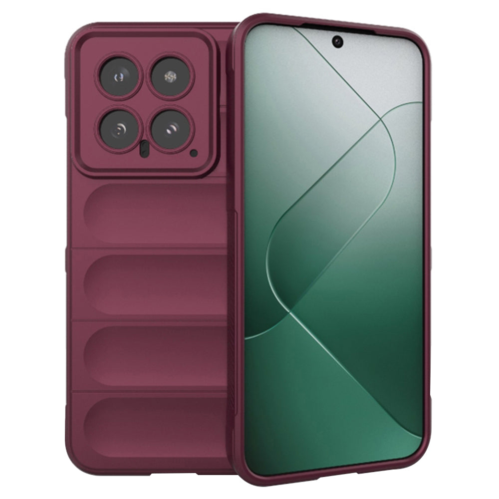 Techsuit Custodia per Xiaomi 14, Techsuit, Magic Shield, Bordeaux