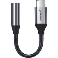 Adattatore Audio USB-C - 3.5mm UGREEN AV142, Grigio — 3