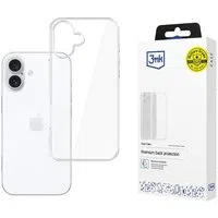 Custodia per Apple iPhone 16, 3MK, Clear, Trasparente — 3