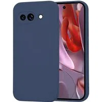 Custodia per Google Pixel 9a, Techsuit, SoftFlex, Blu Navy — 3