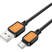 Cavo Dati e Ricarica USB-A - USB-C HOCO X108, 18W, 1m, Nero — 3
