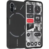 Custodia per Nothing Phone (2), Techsuit, Carbonio, Nera — 3