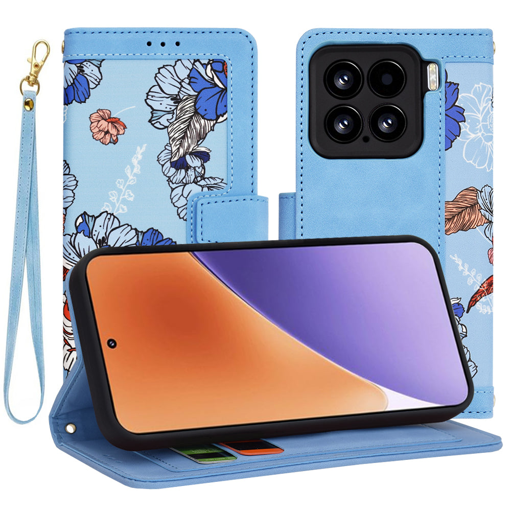 Techsuit Custodia per Xiaomi 15, Techsuit, FlipCraft, Blu